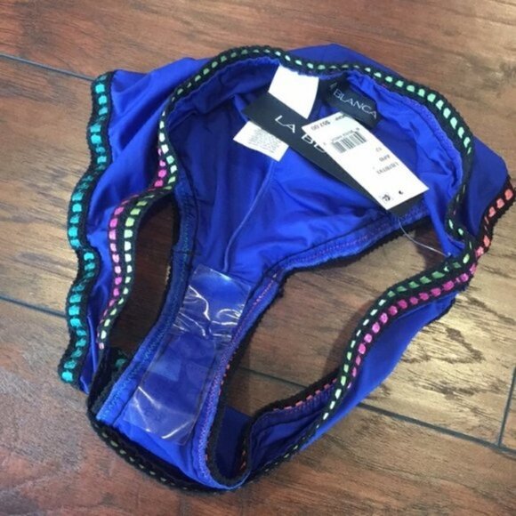NWT La Blanca Swim Threading Along Bikini swim - Picture 3 of 7